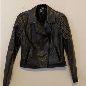 Pleather Biker style jacket